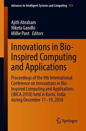 Abraham / Pant / Gandhi |  Innovations in Bio-Inspired Computing and Applications | Buch |  Sack Fachmedien