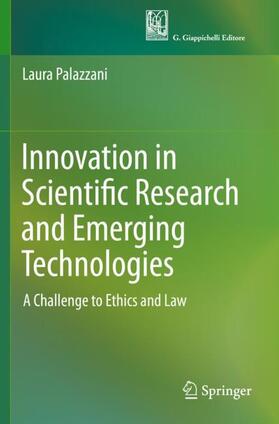 Palazzani | Innovation in Scientific Research and Emerging Technologies | Buch | 978-3-030-16735-6 | sack.de