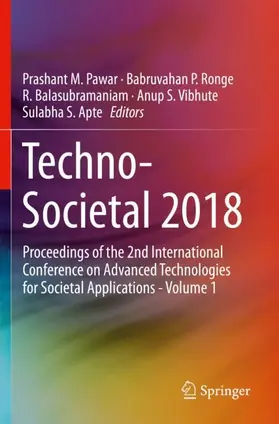 Pawar / Ronge / Apte |  Techno-Societal 2018 | Buch |  Sack Fachmedien