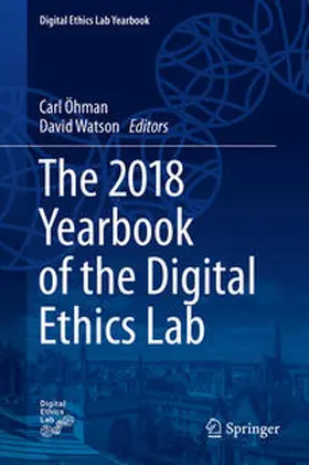 Öhman / Watson | The 2018 Yearbook of the Digital Ethics Lab | E-Book | www.sack.de