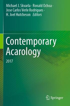 Skvarla / Hutcheson / Ochoa | Contemporary Acarology | Buch | 978-3-030-17267-1 | sack.de