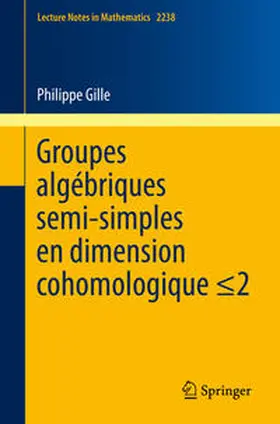 Gille |  Groupes algébriques semi-simples en dimension cohomologique =2 | eBook | Sack Fachmedien