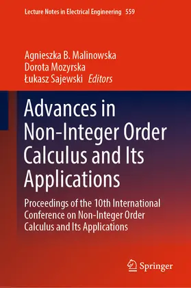 Malinowska / Mozyrska / Sajewski | Advances in Non-Integer Order Calculus and Its Applications | E-Book | sack.de