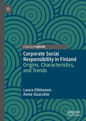 Quarshie / Olkkonen | Corporate Social Responsibility in Finland | Buch | 978-3-030-17434-7 | sack.de