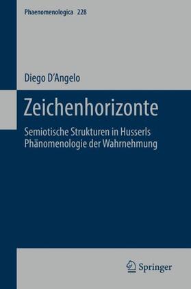 D’Angelo | Zeichenhorizonte | Buch | 978-3-030-17467-5 | sack.de
