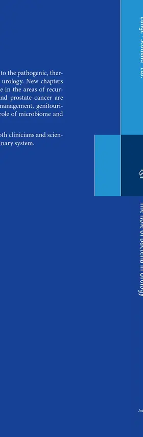 Scotland / Lange |  The Role of Bacteria in Urology | Buch |  Sack Fachmedien