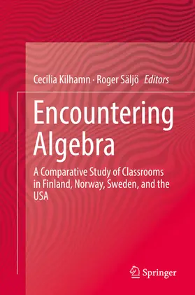Kilhamn / Säljö |  Encountering Algebra | eBook | Sack Fachmedien