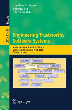 Bowen / Liu / Zhang |  Engineering Trustworthy Software Systems | Buch |  Sack Fachmedien