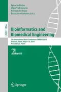 Rojas / Ortuño / Valenzuela |  Bioinformatics and Biomedical Engineering | Buch |  Sack Fachmedien