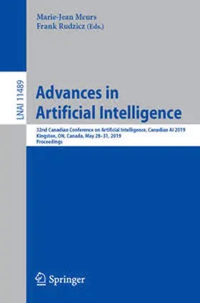 Meurs / Rudzicz |  Advances in Artificial Intelligence | eBook | Sack Fachmedien