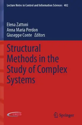 Zattoni / Conte / Perdon |  Structural Methods in the Study of Complex Systems | Buch |  Sack Fachmedien