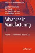 Trojanowska / Pavlenko / Ciszak |  Advances in Manufacturing II | Buch |  Sack Fachmedien