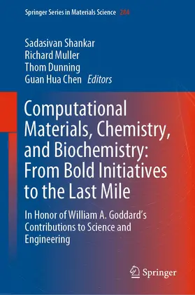 Shankar / Chen / Muller |  Computational Materials, Chemistry, and Biochemistry: From Bold Initiatives to the Last Mile | Buch |  Sack Fachmedien