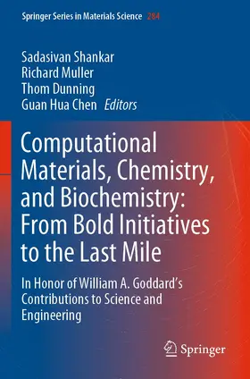 Shankar / Chen / Muller |  Computational Materials, Chemistry, and Biochemistry: From Bold Initiatives to the Last Mile | Buch |  Sack Fachmedien