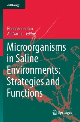 Varma / Giri | Microorganisms in Saline Environments: Strategies and Functions | Buch | 978-3-030-18974-7 | sack.de