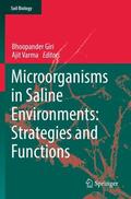 Varma / Giri |  Microorganisms in Saline Environments: Strategies and Functions | Buch |  Sack Fachmedien