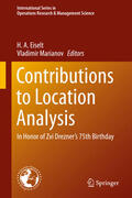 Eiselt / Marianov |  Contributions to Location Analysis | eBook | Sack Fachmedien
