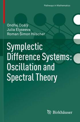 Došlý / Šimon Hilscher / Elyseeva |  Symplectic Difference Systems: Oscillation and Spectral Theory | Buch |  Sack Fachmedien
