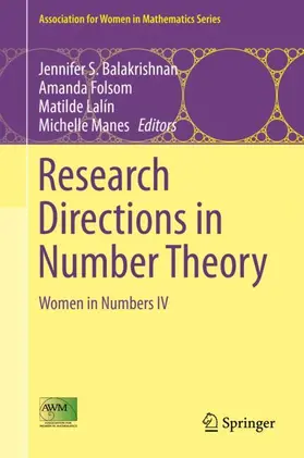 Balakrishnan / Manes / Folsom |  Research Directions in Number Theory | Buch |  Sack Fachmedien