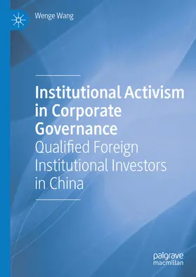 Wang | Institutional Activism in Corporate Governance | E-Book | www.sack.de