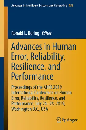 Boring | Advances in Human Error, Reliability, Resilience, and Performance | E-Book | sack.de