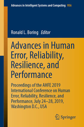Boring | Advances in Human Error, Reliability, Resilience, and Performance | E-Book | sack.de