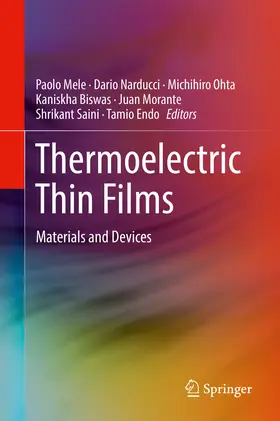 Mele / Narducci / Ohta |  Thermoelectric Thin Films | eBook | Sack Fachmedien