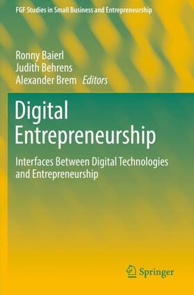 Baierl / Brem / Behrens | Digital Entrepreneurship | Buch | 978-3-030-20140-1 | sack.de