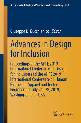 Di Bucchianico | Advances in Design for Inclusion | E-Book | sack.de