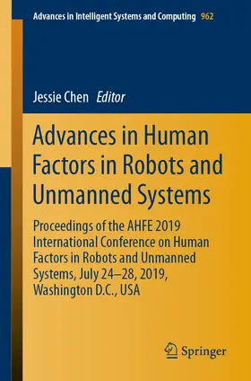 Chen | Advances in Human Factors in Robots and Unmanned Systems | E-Book | sack.de