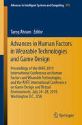Ahram |  Advances in Human Factors in Wearable Technologies and Game Design | eBook | Sack Fachmedien