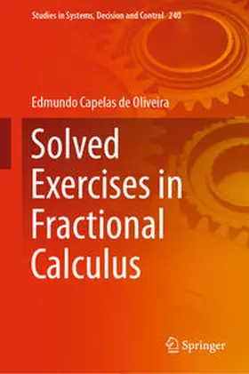 Capelas de Oliveira |  Solved Exercises in Fractional Calculus | eBook | Sack Fachmedien