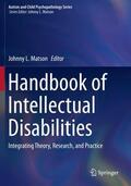 Matson |  Handbook of Intellectual Disabilities | Buch |  Sack Fachmedien