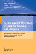 Tsitouridou / Mikropoulos / A. Diniz |  Technology and Innovation in Learning, Teaching and Education | Buch |  Sack Fachmedien