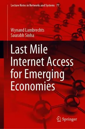 Sinha / Lambrechts |  Last Mile Internet Access for Emerging Economies | Buch |  Sack Fachmedien
