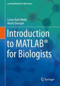 Domijan / Webb |  Introduction to MATLAB® for Biologists | Buch |  Sack Fachmedien