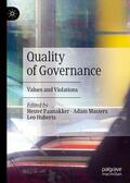 Paanakker / Huberts / Masters |  Quality of Governance | Buch |  Sack Fachmedien