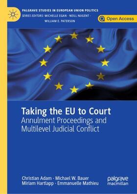 Adam / Mathieu / Bauer | Taking the EU to Court | Buch | 978-3-030-21628-3 | sack.de