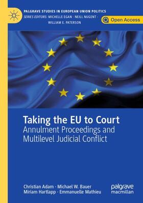 Adam / Mathieu / Bauer | Taking the EU to Court | Buch | 978-3-030-21631-3 | sack.de