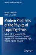 Bulavin / Xu |  Modern Problems of the Physics of Liquid Systems | eBook | Sack Fachmedien