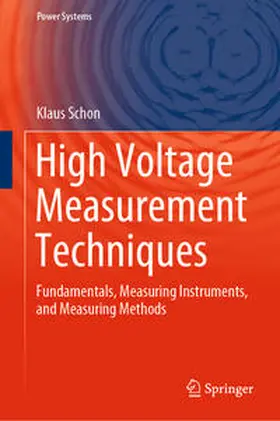 Schon |  High Voltage Measurement Techniques | eBook | Sack Fachmedien