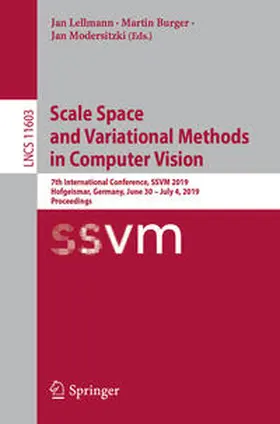 Lellmann / Burger / Modersitzki | Scale Space and Variational Methods in Computer Vision | E-Book | sack.de