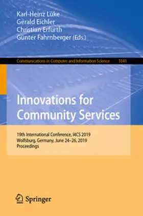 Lüke / Eichler / Erfurth | Innovations for Community Services | E-Book | www.sack.de