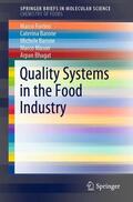 Fiorino / Barone / Bhagat |  Quality Systems in the Food Industry | Buch |  Sack Fachmedien