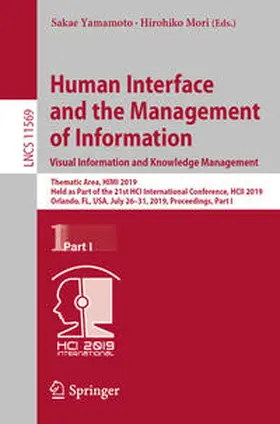 Yamamoto / Mori | Human Interface and the Management of Information. Visual Information and Knowledge Management | E-Book | www.sack.de