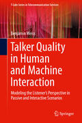 Weiss |  Talker Quality in Human and Machine Interaction | eBook | Sack Fachmedien