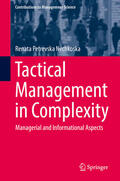 Petrevska Nechkoska |  Tactical Management in Complexity | eBook | Sack Fachmedien