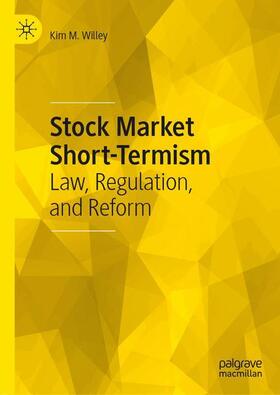 Willey | Stock Market Short-Termism | Buch | 978-3-030-22902-3 | sack.de