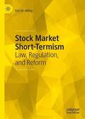 Willey |  Stock Market Short-Termism | Buch |  Sack Fachmedien