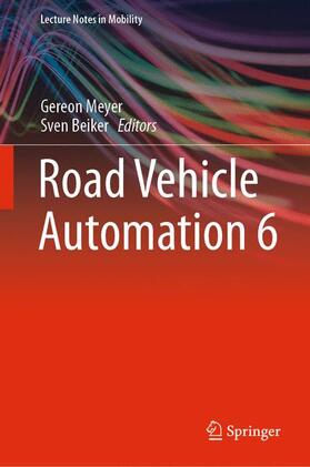 Beiker / Meyer | Road Vehicle Automation 6 | Buch | 978-3-030-22932-0 | sack.de